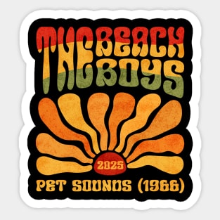 2025 Vintage The Beach Boys BACK Sticker